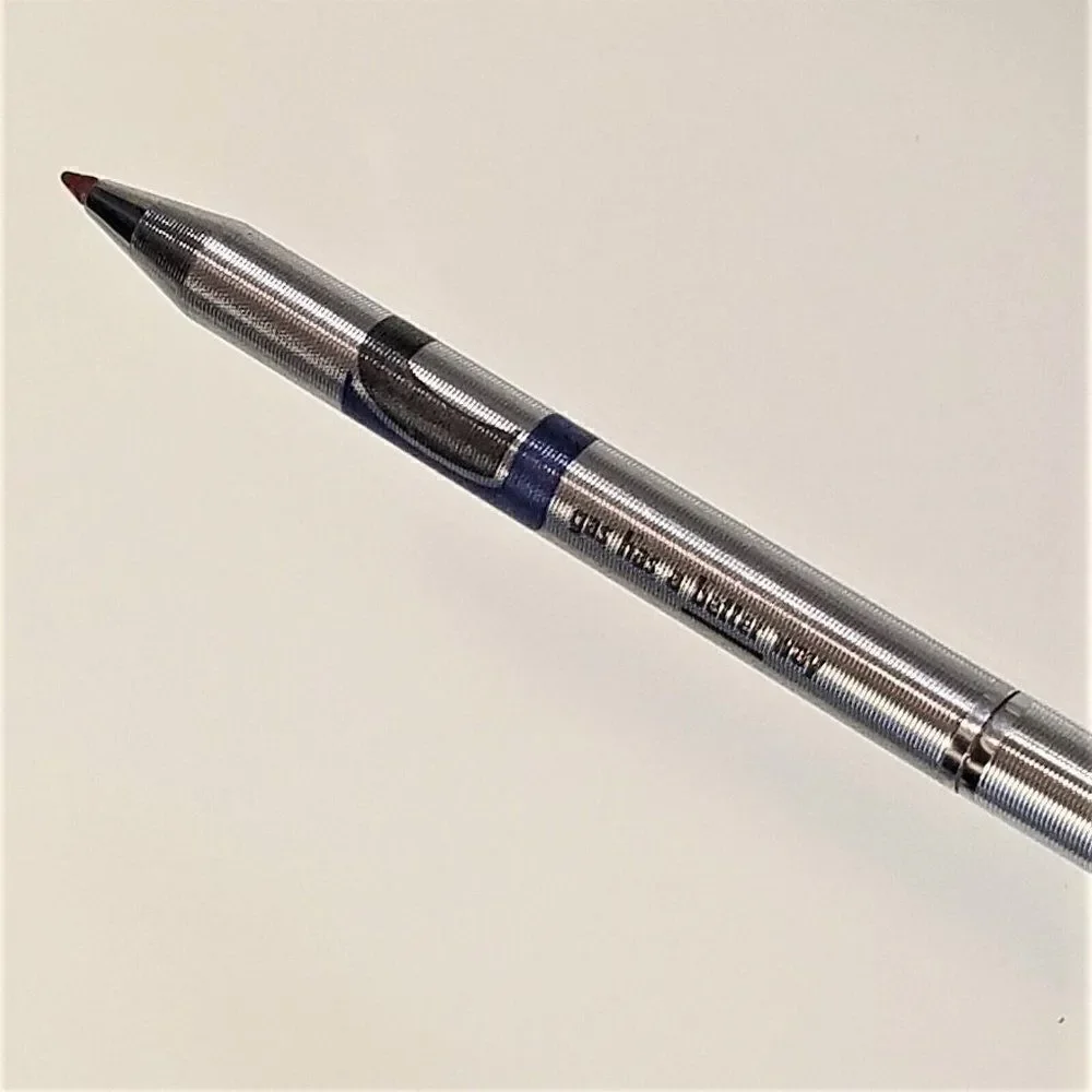 Citizens Gas Vintage Ballpoint Pen Chromatic Double Twist 2 Color Needs Refills